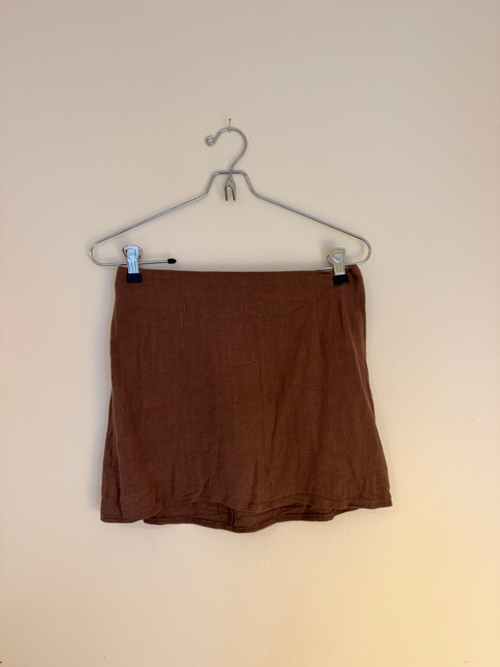 Princess Polly Brown Mini Skirt